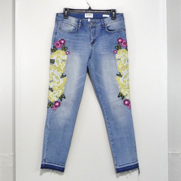 WILLIAM RAST SUMMER DANCE ANKLE SKINNY JEANS - Picture 1 of 11